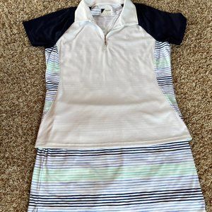 Women's Golf Outfit Top and skort